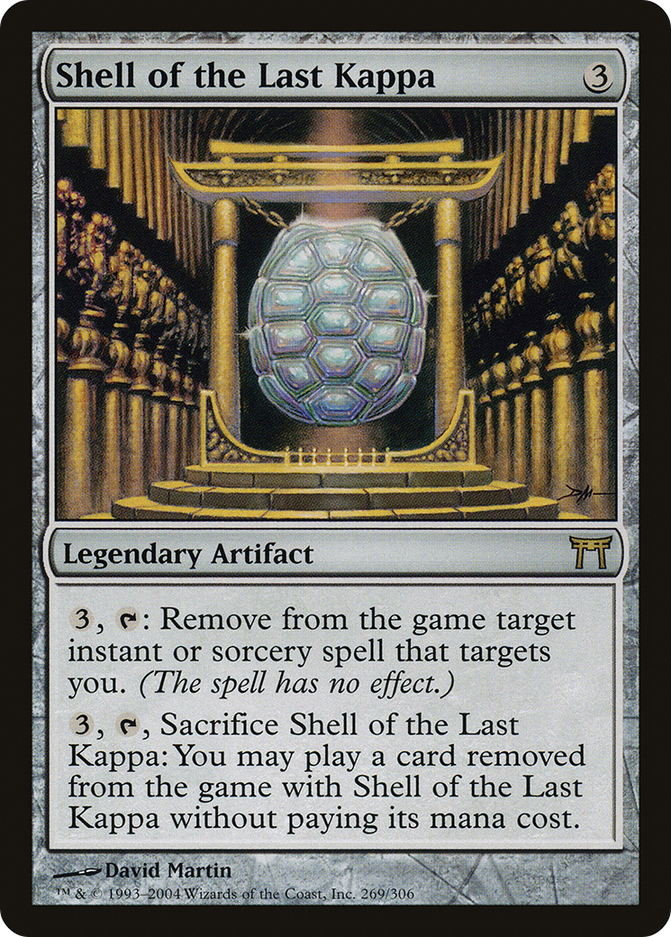 Shell of the Last Kappa (CHK-269) - Champions of Kamigawa
