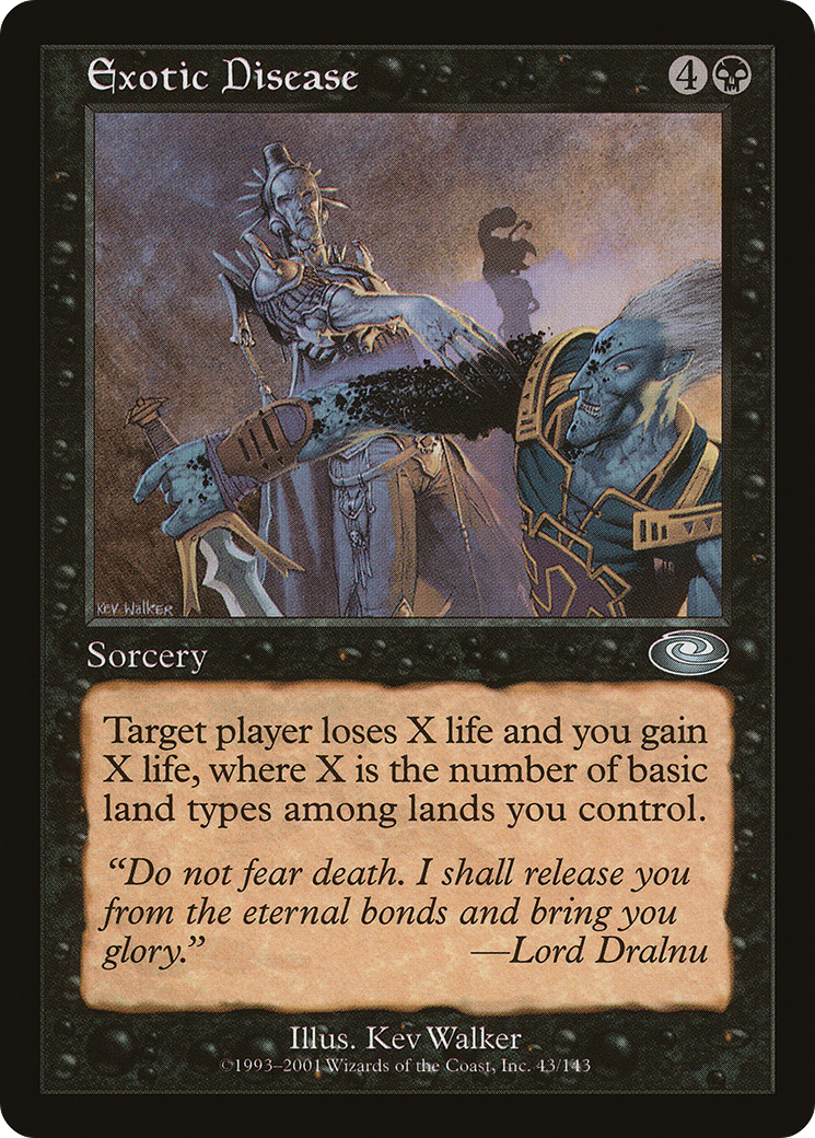 Exotic Disease (PLS-043) - Planeshift Foil