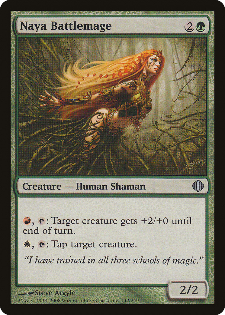 Naya Battlemage (ALA-142) - Shards of Alara