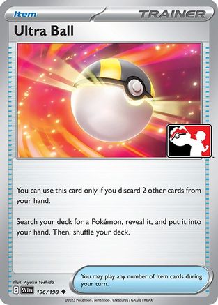Ultra Ball 196/198 - Prize Pack Series Cards Holofoil