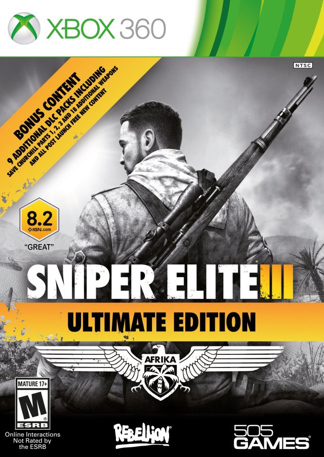 Sniper Elite III: Ultimate Edition (Xbox 360) – Golden Apple Comics