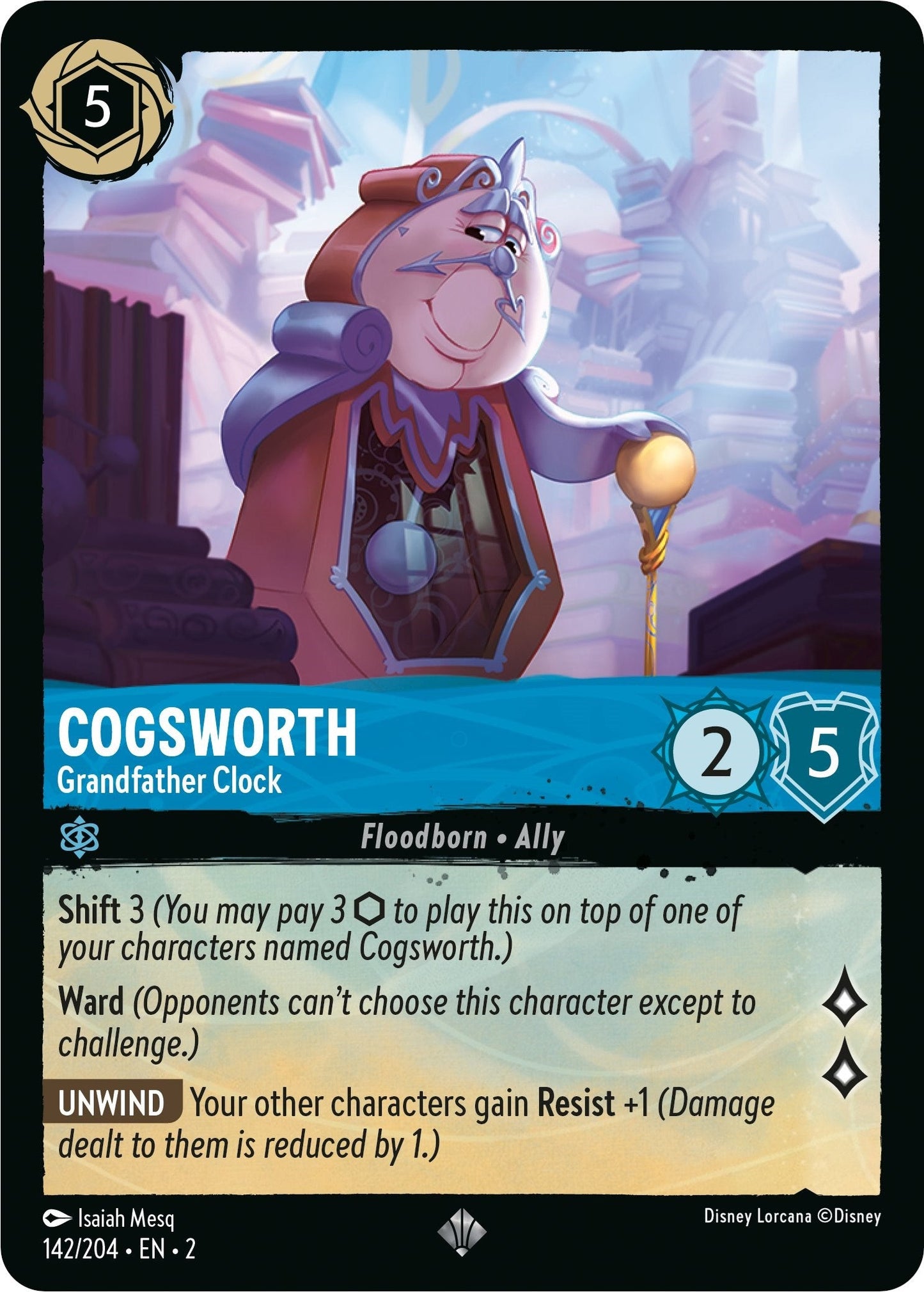 Cogsworth - Grandfather Clock (142/204) - Rise of the Floodborn