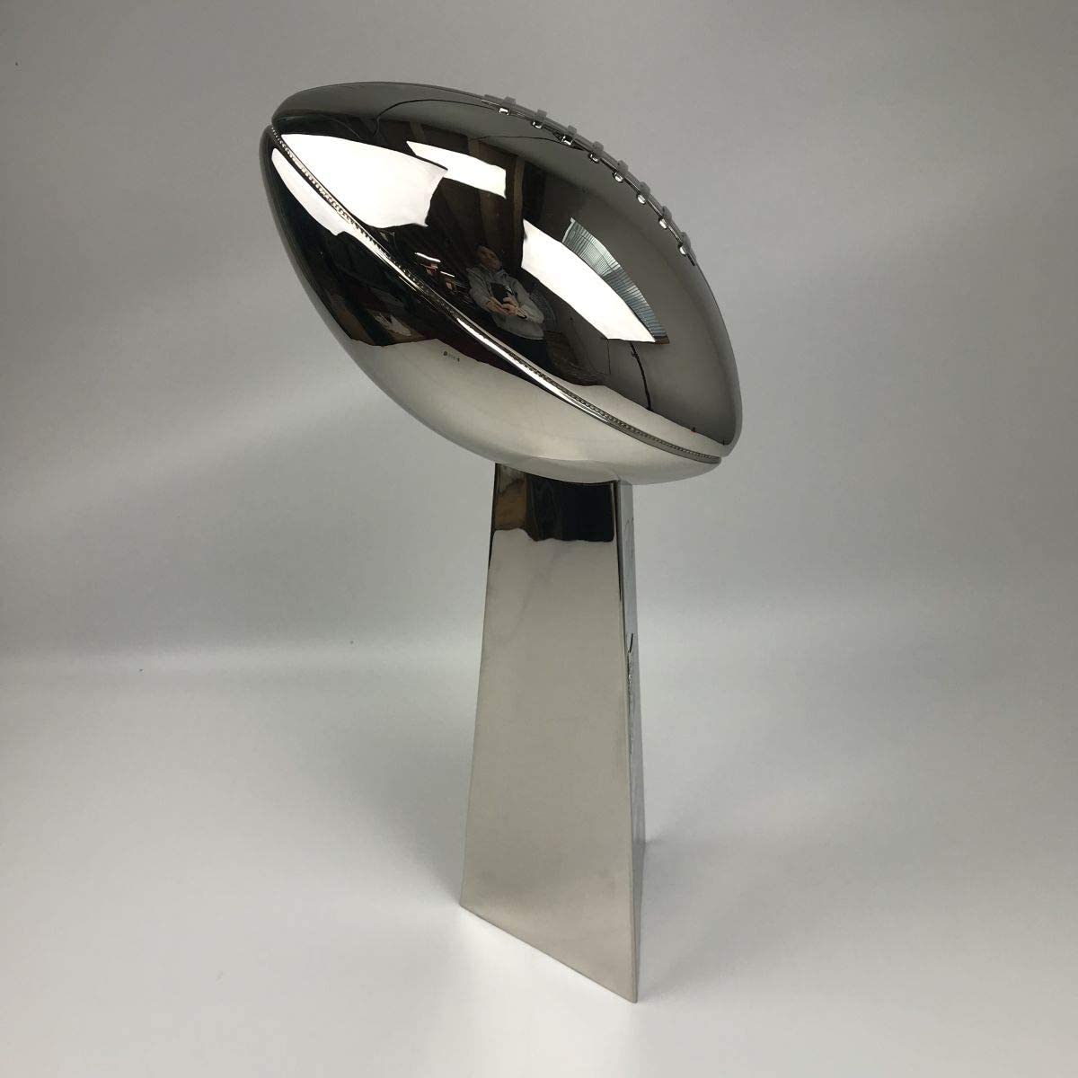 Autographed/Signed Nick Foles Full Size F/S Replica Super Bowl 52 LII Lombardi Trophy Philadelphia Eagles Beckett BAS COA