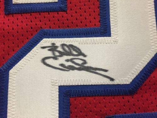Autographed/Signed Billy Cunningham Philadelphia Red Basketball Jersey JSA COA