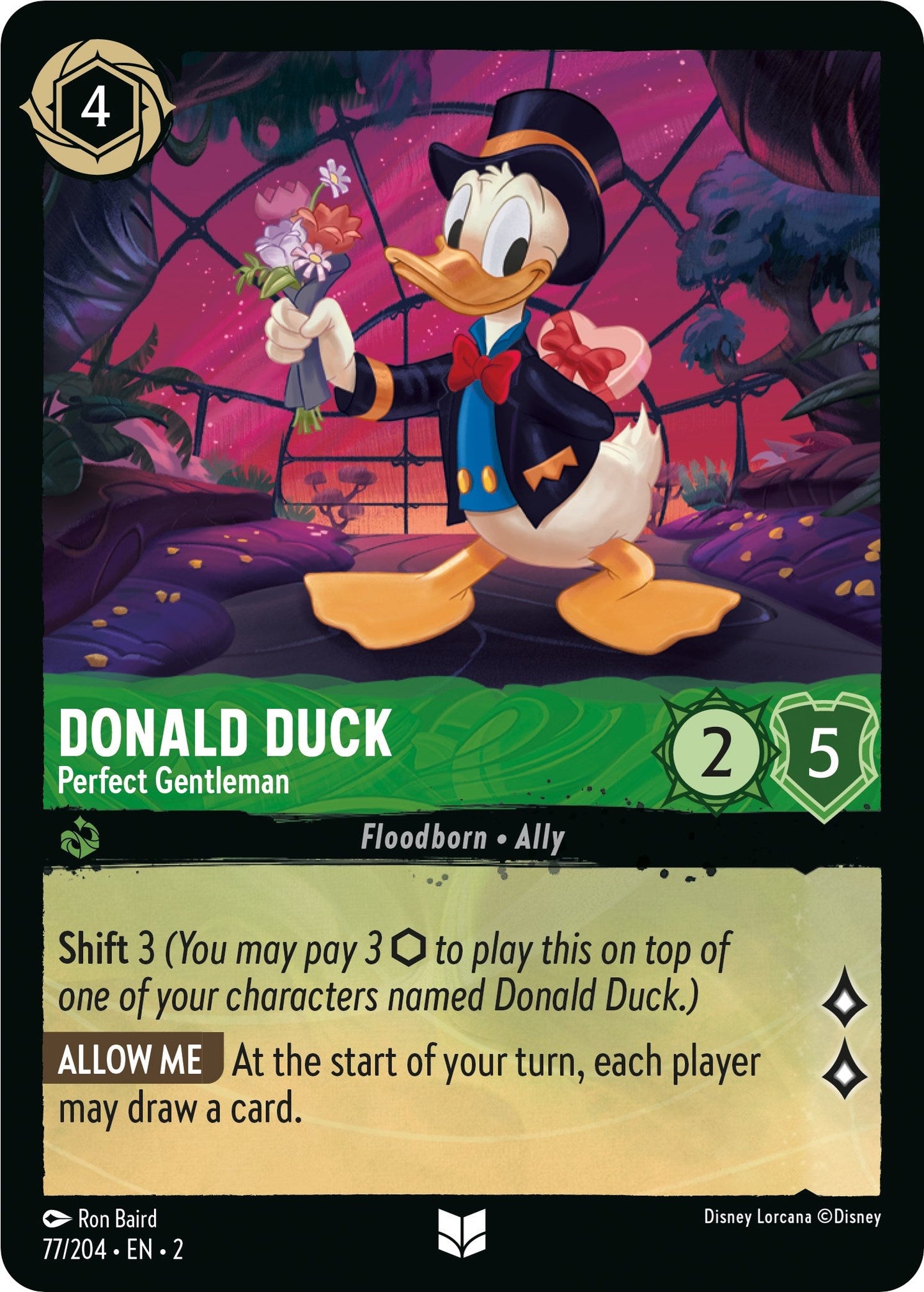 Donald Duck - Perfect Gentleman (77/204) - Rise of the Floodborn