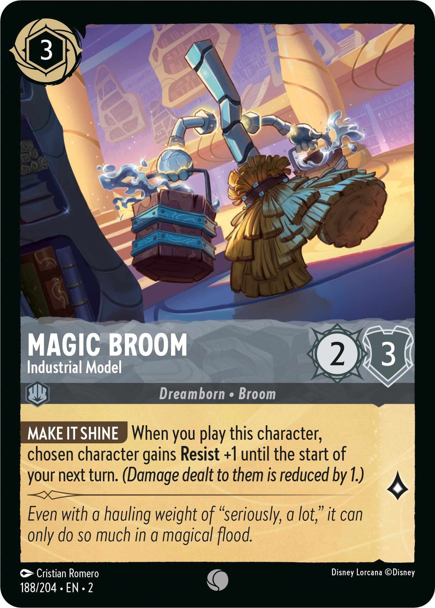 Magic Broom - Industrial Model (188/204) - Rise of the Floodborn