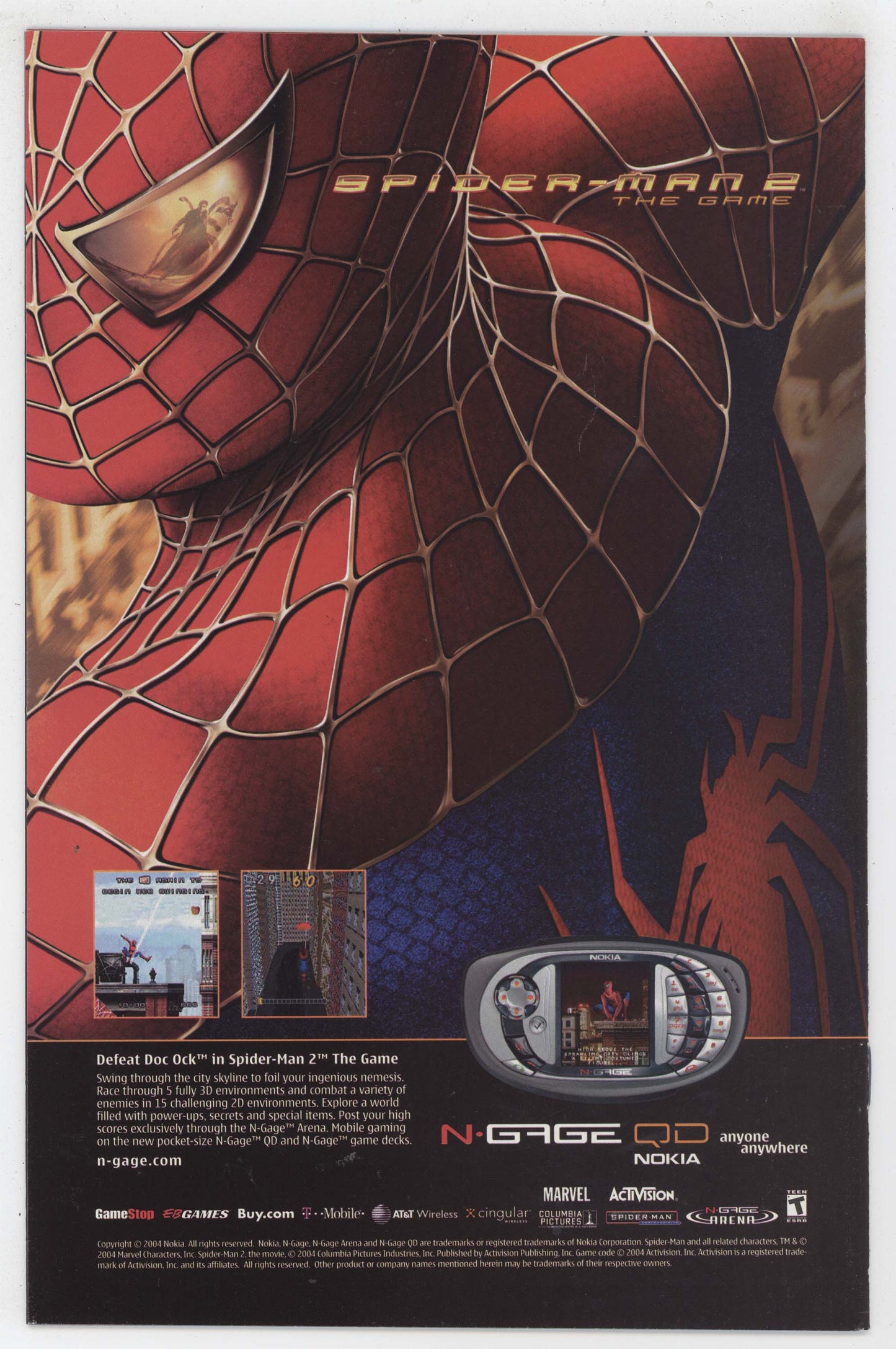 Venom Vs Carnage 3 Marvel 2004 NM Clayton Crain Peter Milligan Toxin