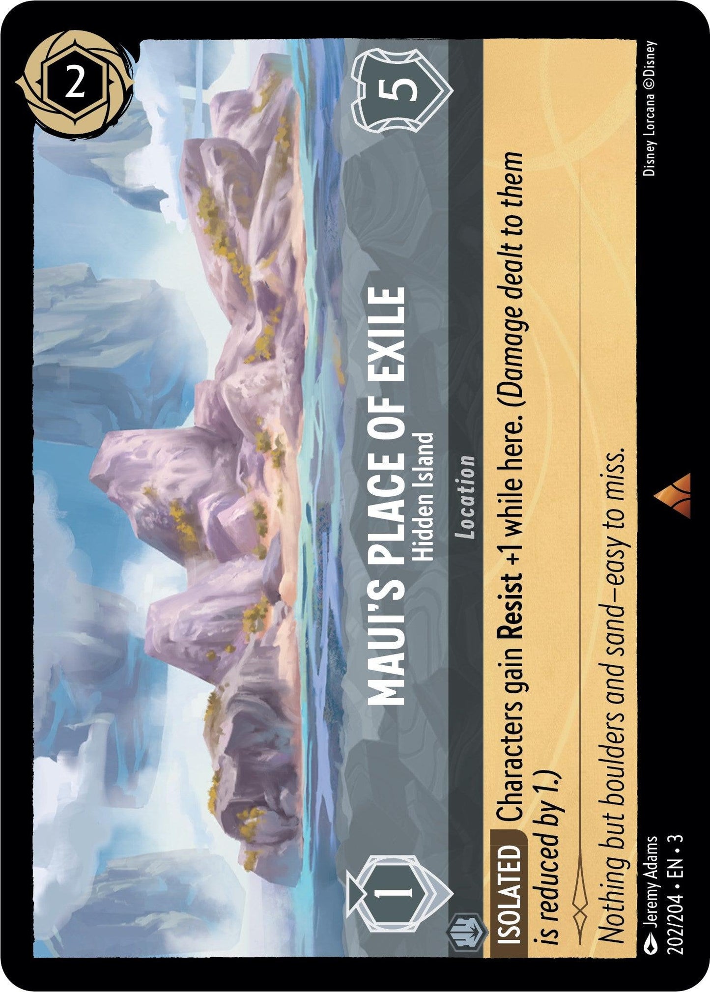 Maui's Place of Exile - Hidden Island (202/204) - Into the Inklands