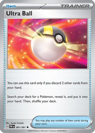 Ultra Ball 091/091 - SV Paldean Fates - Golden Apple Comics