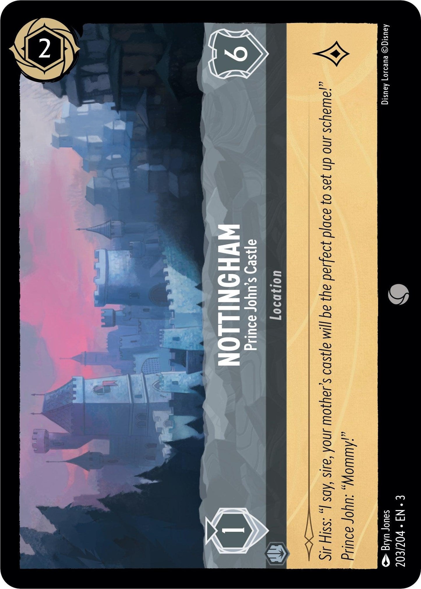 Nottingham - Prince John's Castle (203/204) - Into the Inklands