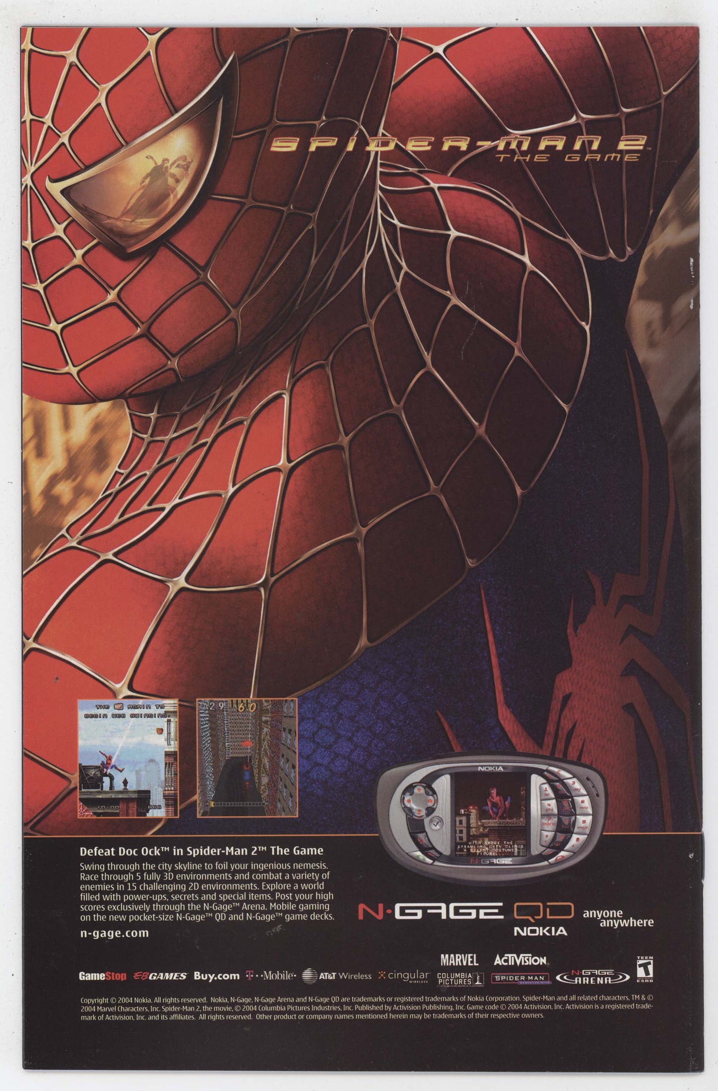 Venom Vs Carnage 3 Marvel 2004 NM- 9.2 Clayton Crain Peter Milligan Toxin