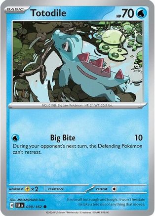 Totodile 039/162 - SV05 Temporal Forces