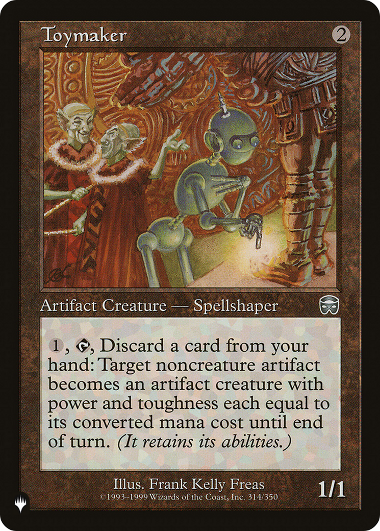 Toymaker (LIST-MMQ-314) - The List
