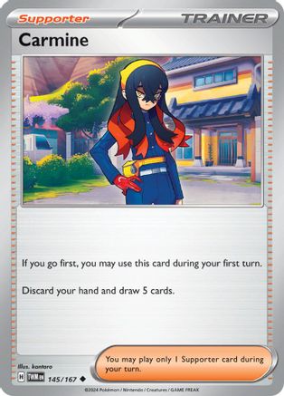 Carmine 145/167 - SV06 Twilight Masquerade