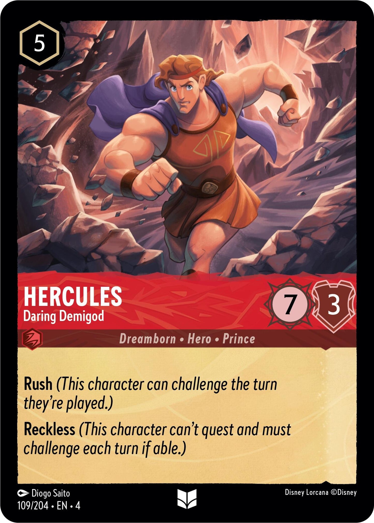 Hercules - Daring Demigod (109/204) - Ursulas Return