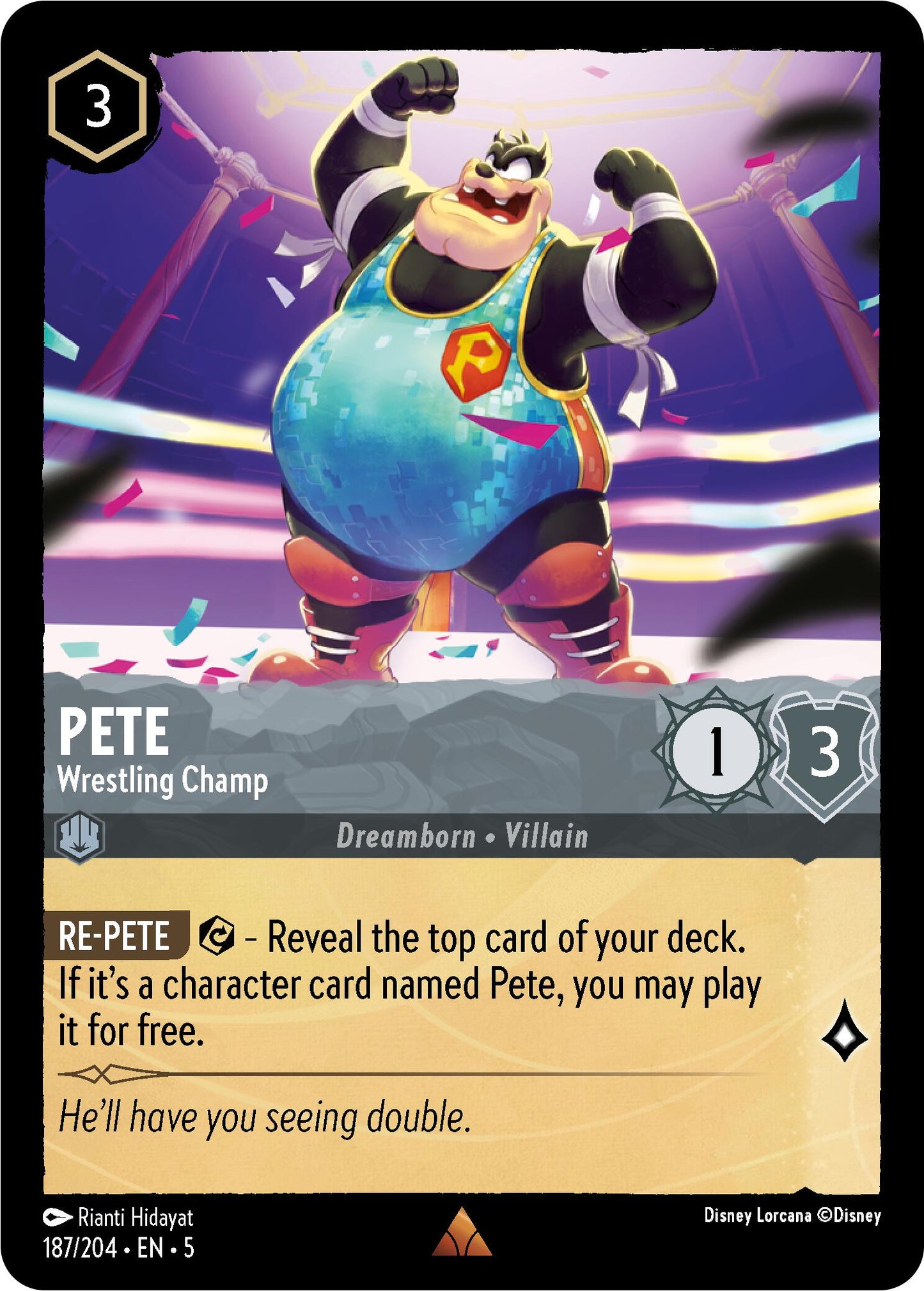 Pete - Wrestling Champ (187/204) - Shimmering Skies