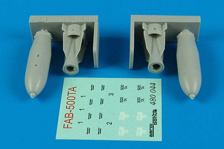 Aerobonus 480044 1/48 Russian FAB500TA Bombs (2)