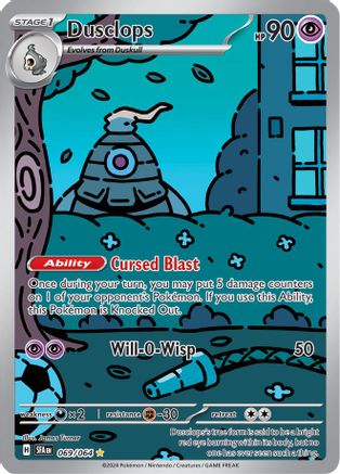 Dusclops 069/064 - SV Shrouded Fable Holofoil