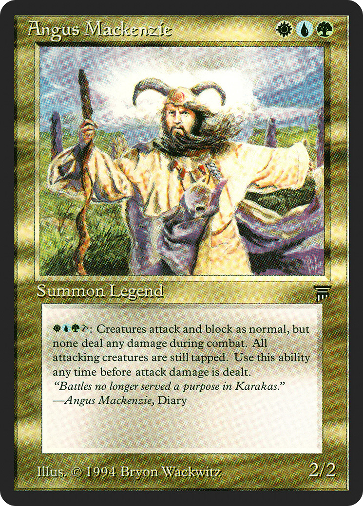 Angus Mackenzie (LEG-) - Legends