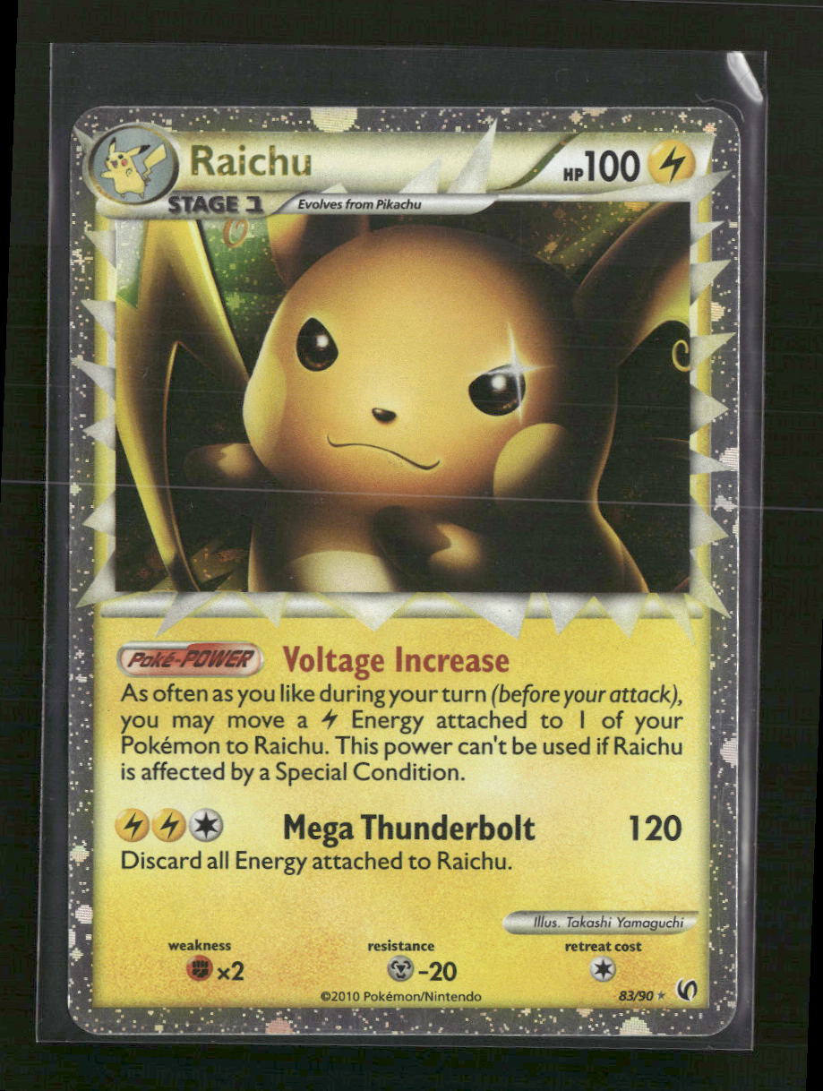 Undaunted Raichu (Prime) #83/90 Undaunted Raichu (Prime) #83/90