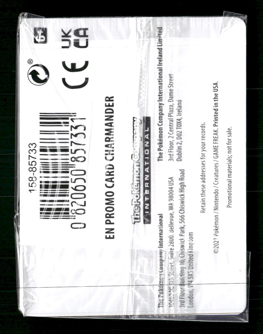 Miscellaneous Cards & Products Charmander #004/165
