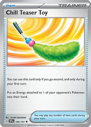 Chill Teaser Toy 166/191 - SV08 Surging Sparks
