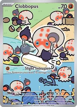 Clobbopus 207/191 - SV08 Surging Sparks Holofoil
