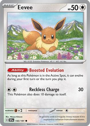 Eevee 143/191 - SV08 Surging Sparks