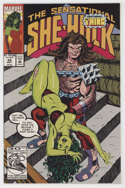 Sensational She-Hulk 39 Marvel 1992 NM John Byrne Bikini Swimsuit GGA