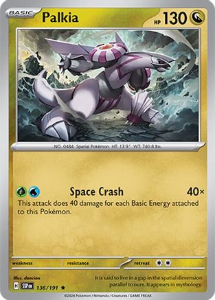 Palkia 136/191 - SV08 Surging Sparks Holofoil