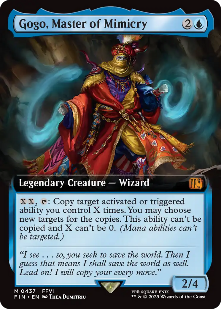 Gogo, Master of Mimicry (FIN-437) - FINAL FANTASY: (Extended Art) Foil - Golden Apple Comics