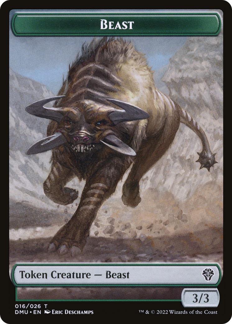 Beast (DMU-016) - Dominaria United Tokens
