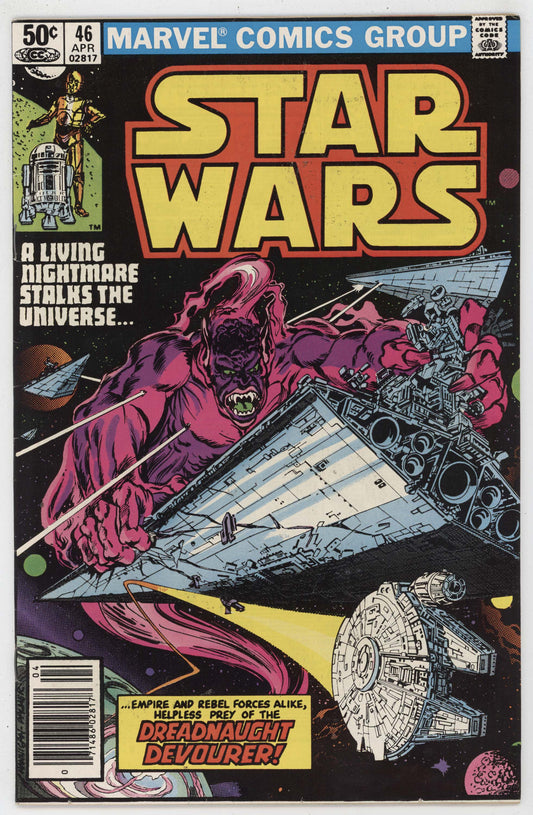 Star Wars 46 Marvel 1981 VF Chewbacca Millenium Falcon Ed Hannigan