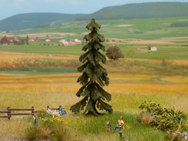 Noch 21919 All Scale Weathered Spruce Tree -- 4-1/8" 10.5cm Tall - Golden Apple Comics