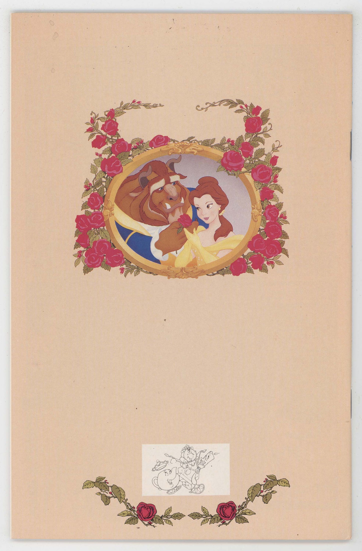 Beauty And The Beast 1 Walt Disney 1991 NM Movie Adaptation - Golden Apple Comics