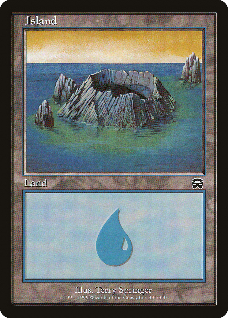Island (MMQ-335) - Mercadian Masques