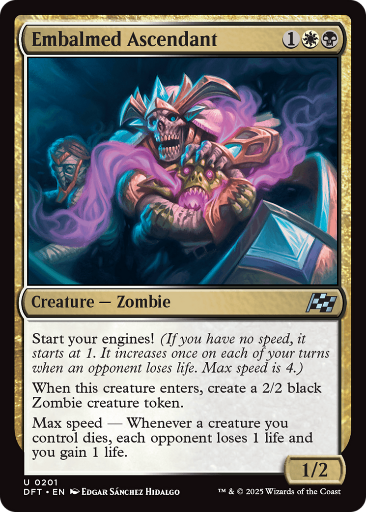Embalmed Ascendant (DFT-201) - Aetherdrift Foil