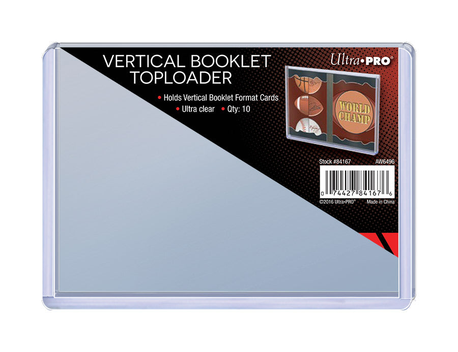 Ultra PRO: Toploader - Vertical Booklet (10ct)