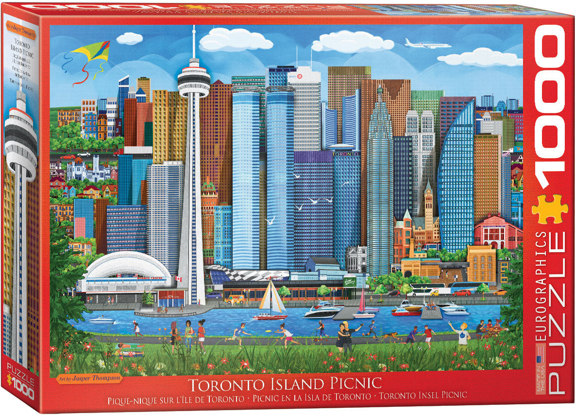 Puzzle: Artist Series - Toronto Island Picnic by Jasper Tompson