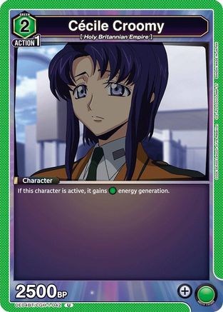 Cecile Croomy (UE04BT/CGH-1-042) - UE04BT CODE GEASS Lelouch of the Rebellion