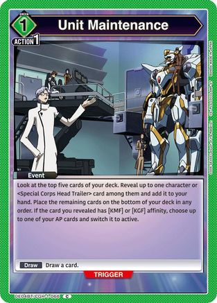 Unit Maintenance (UE04BT/CGH-1-066) - UE04BT CODE GEASS Lelouch of the Rebellion