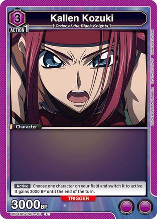 Kallen Kozuki (101) (UE04BT/CGH-1-101) - UE04BT CODE GEASS Lelouch of the Rebellion