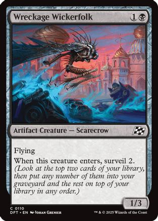 Wreckage Wickerfolk (DFT-110) - Aetherdrift