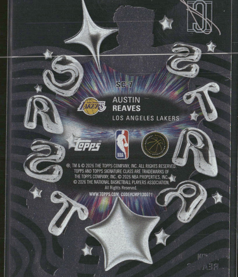 2025-26 Topps Signature Class Star Cast Austin Reaves #SC-7