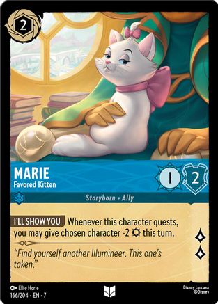 Marie - Favored Kitten (166/204) - Archazias Island Cold Foil