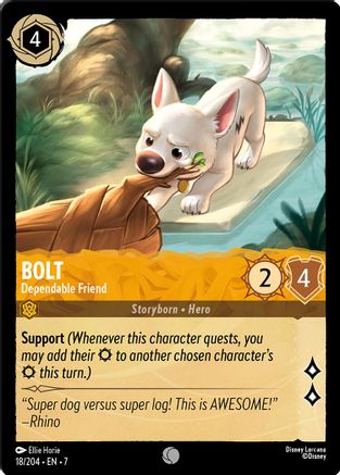 Bolt - Dependable Friend (18/204) - Archazias Island