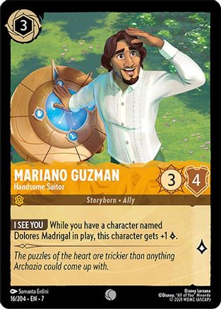 Mariano Guzman - Handsome Suitor (16/204) - Archazias Island