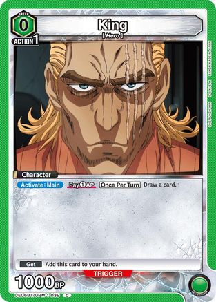 King (039) (UE06BT/OPM-1-039) - UE06BT One Punch Man