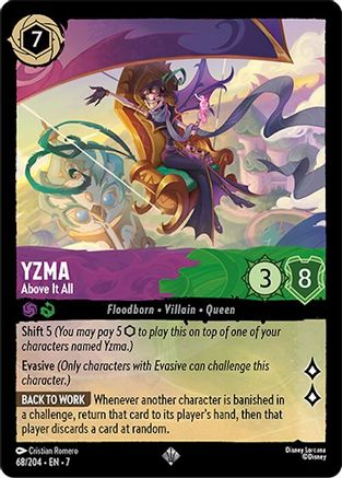 Yzma - Above It All (68/204) - Archazias Island
