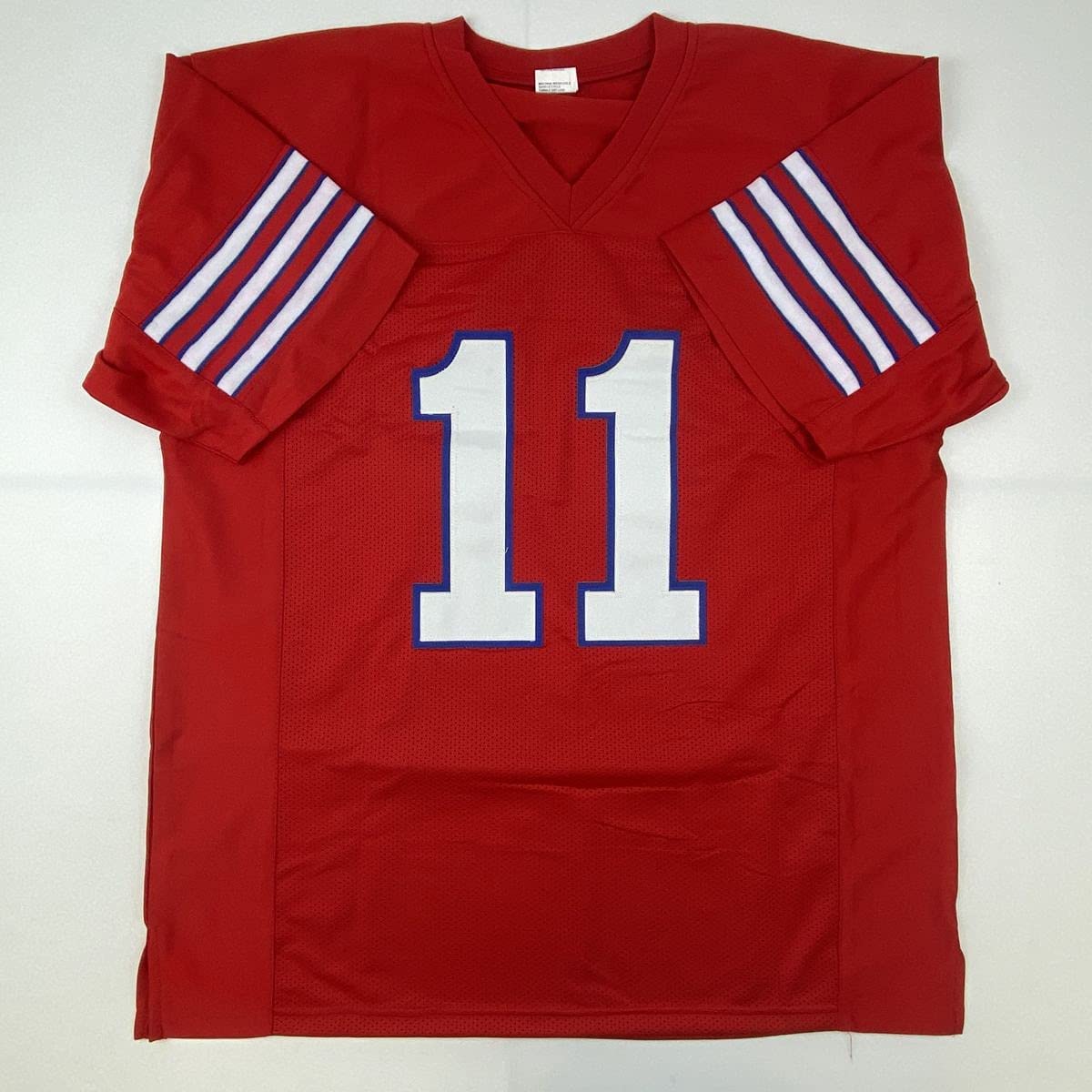 Autographed/Signed Andre Ware 89 Heisman Houston Red College Football Jersey JSA COA